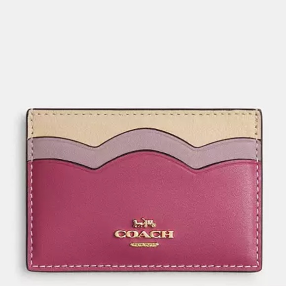 Coach Petal Card Case - Picture 1 of 5